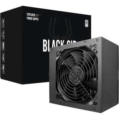 блок питания 1STPLAYER Black.Sir 500W SR-500W Черный