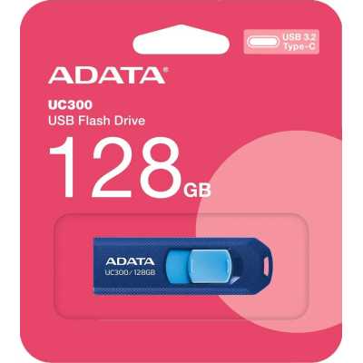 флешка A-Data 128GB UC300 Blue Синий