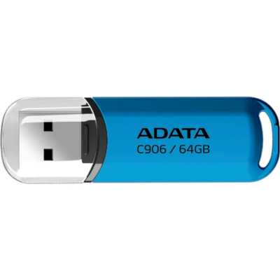 флешка A-Data 64GB C906 Blue Синий