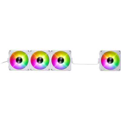 кулер A-Data XPG Hurricane MAG 120 PWM ARGB White 4 pack Белый