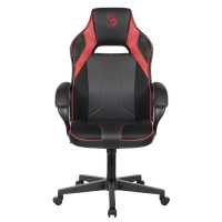 игровое кресло A4Tech Bloody GC-300 черный-красный