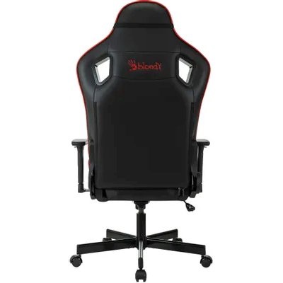 игровое кресло A4Tech Bloody GC-840 черный-красный