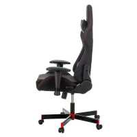 игровое кресло A4Tech Bloody GC-850 черный-красный