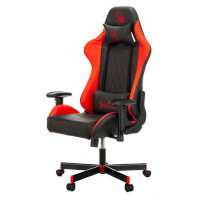 игровое кресло A4Tech Bloody GC-870 черный-красный