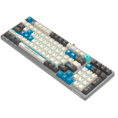 клавиатура A4Tech Bloody S98 Pixels Blue Серый-белый