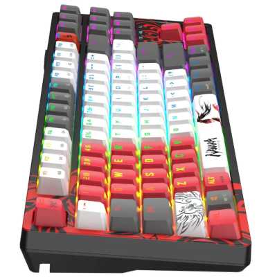 клавиатура A4Tech Bloody WS87 Naraka Черный-красный