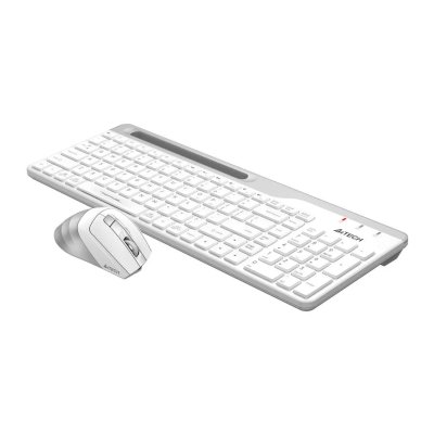 клавиатура A4Tech Fstyler FB2535C Icy White Белый-серый