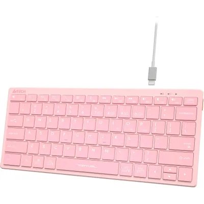 клавиатура A4Tech Fstyler FBX51C Pink Розовый
