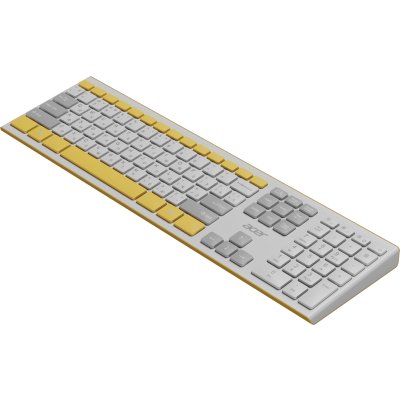 клавиатура Acer OCC200 ZL.ACCEE.002 Белый-желтый