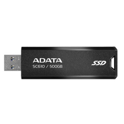 SSD диск ADATA SC610 500Gb SC610-500G-CBK/RD Черный