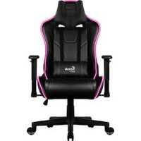 игровое кресло AeroCool AC220 RGB-B черный