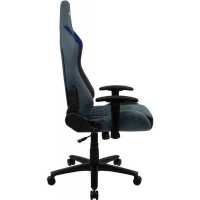 игровое кресло AeroCool Duke Steel Blue серый-синий