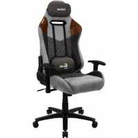 игровое кресло AeroCool Duke Tan Grey серый-коричневый