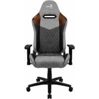 игровое кресло AeroCool Duke Tan Grey серый-коричневый