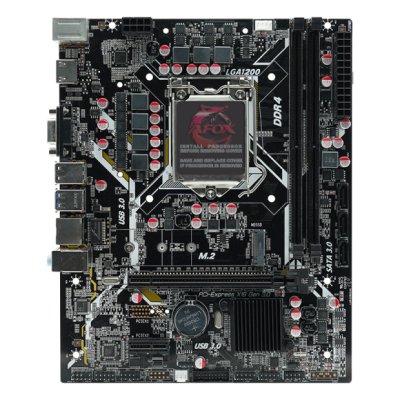 материнская плата Afox IH510D4-MA6-V2 Черный