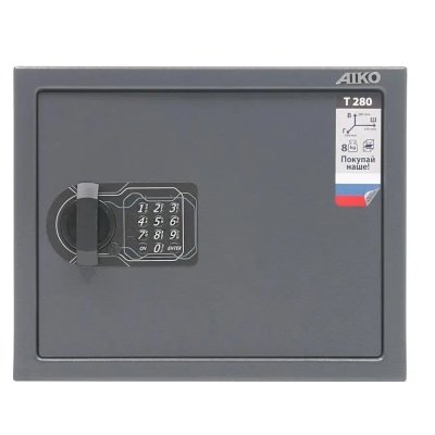 сейф Aiko T 280 EL S10399212414 графит