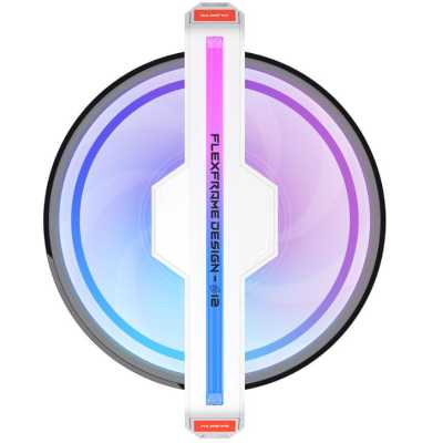 кулер Alseye 12-DM12-W Clear Frame Белый