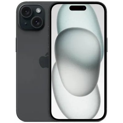 смартфон Apple iPhone 15 256GB Black MV9P3CH/A черный