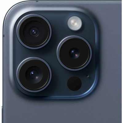 смартфон Apple iPhone 15 Pro 128GB Blue MTV03KH/A синий титан