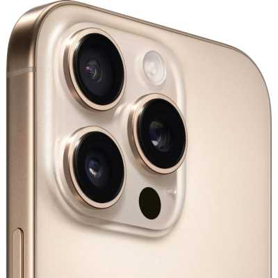 смартфон Apple iPhone 16 Pro 128GB Desert Titanium MYMX3AH/A бежевый