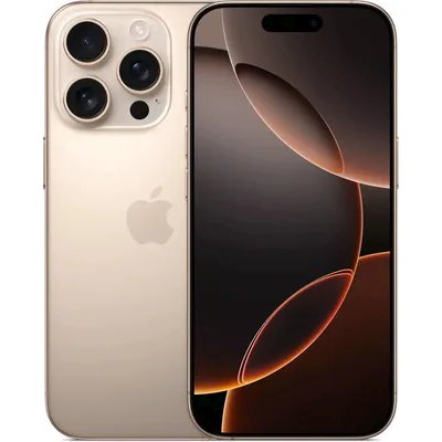 смартфон Apple iPhone 16 Pro 1TB Desert Titanium MYM73ZA/A бежевый