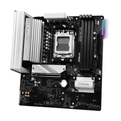 материнская плата ASRock B650M Pro X3D Черный