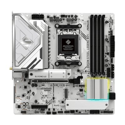 материнская плата ASRock B850M Steel Legend WiFi Черный