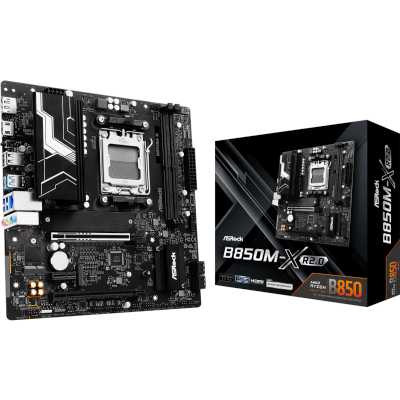 материнская плата ASRock B850M-X R2.0 Черный