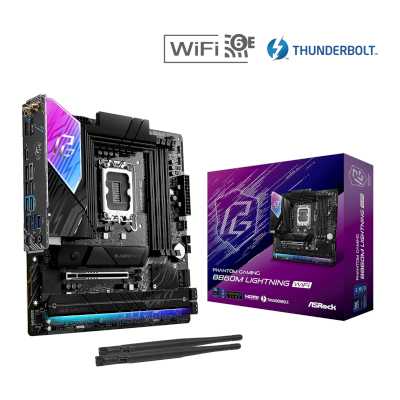 материнская плата ASRock B860M Lightning WiFi Черный