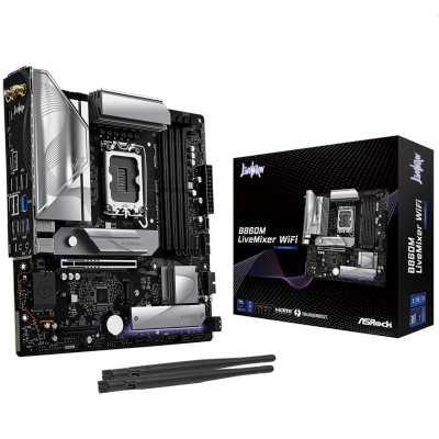 материнская плата ASRock B860M LiveMixer WiFi Черный