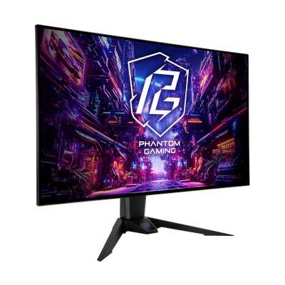 монитор ASRock Phantom Gaming PGO32UFS Черный