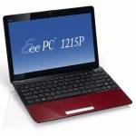нетбук ASUS EEE PC 1215P 2/320/4400mAh/Win 7 St/Red Красный