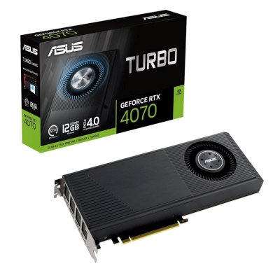 видеокарта ASUS nVidia GeForce RTX 4070 12Gb TURBO-RTX4070-12G