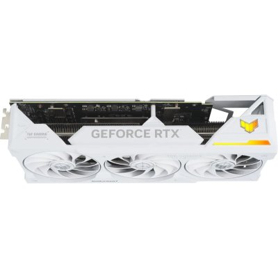 видеокарта ASUS nVidia GeForce RTX 4070 Ti Super 16Gb TUF-RTX4070TIS-O16G-BTF-WHITE Белый