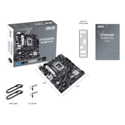 материнская плата ASUS Prime B760M-K D4
