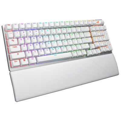 клавиатура ASUS ROG X901 Strix Scope II 96 Wireless White 90MP037A-BKRA30 Белый