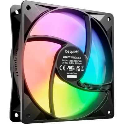 кулер Be Quiet Light Wings LX 120mm PWM High Speed Black Черный