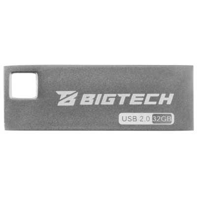 флешка BigTech 32GB UFD011 Серебристый
