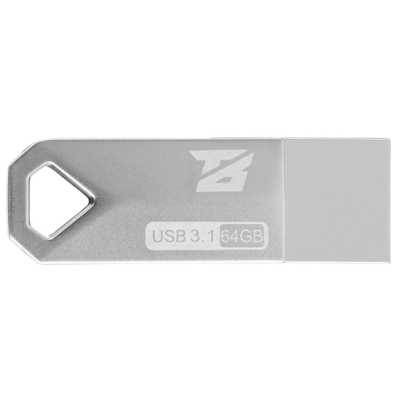 флешка BigTech 64GB UFD036 Серебристый