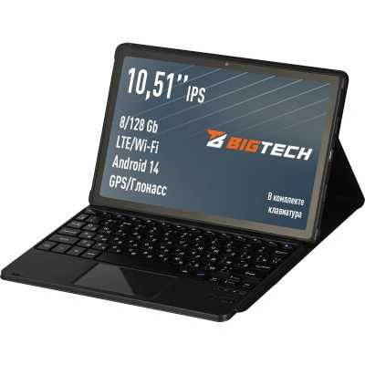 планшет BigTech С2 8/128GB LTE Silver Черный