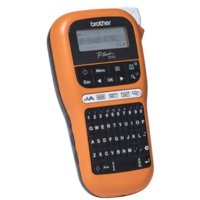 принтер Brother PT-E110VP оранжевый, черный