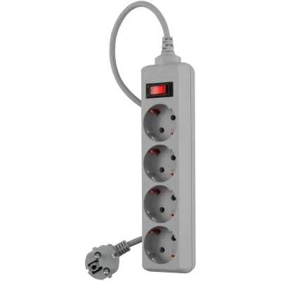 сетевой фильтр Buro 400SL-1-G серый