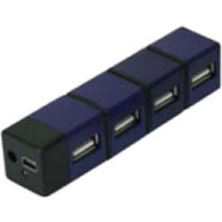 разветвитель USB Buro BU-HUBP-4 черный