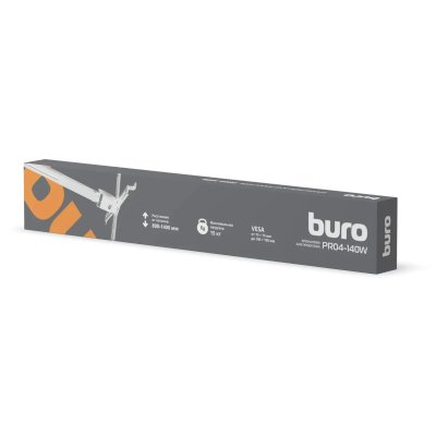 кронштейн Buro PR04-140W белый