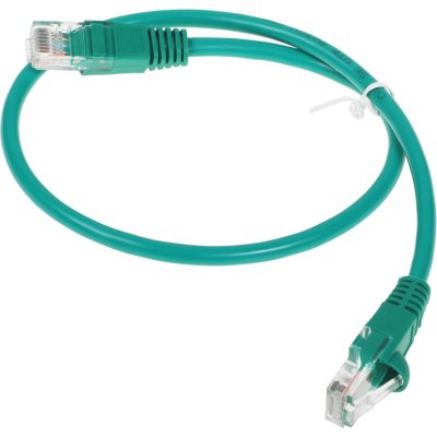 патч-корд Buro UTP-5E-0,5M-GR Зеленый