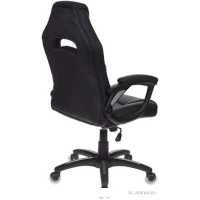 игровое кресло Бюрократ CH-829-BL+Black черный