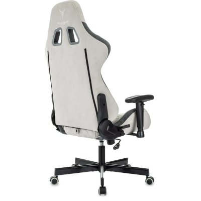 игровое кресло Бюрократ KNIGHT REGAL FABR-LG светло-серый