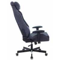 игровое кресло Бюрократ KNIGHT T1 BLUE черно-синий