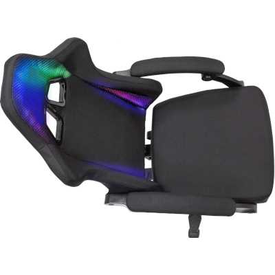 игровое кресло Бюрократ KNIGHT WOLF RGB B черный