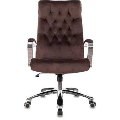 офисное кресло Бюрократ T-9928SL/FABR/BROWN коричневый